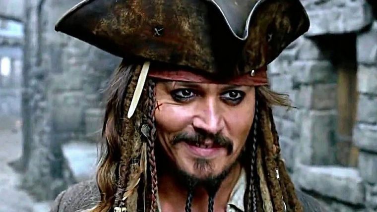 Johnny Depp amasó una espectacular fortuna por su participación en Piratas del Caribe.