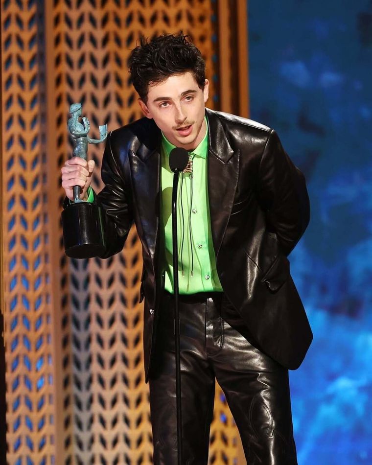 Timothée Chalamet tiene una nueva película favorita.