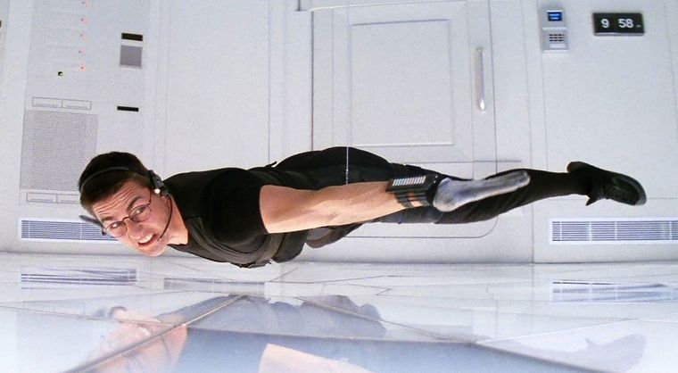 La escena más recordada de M:I y por que no también, del cine