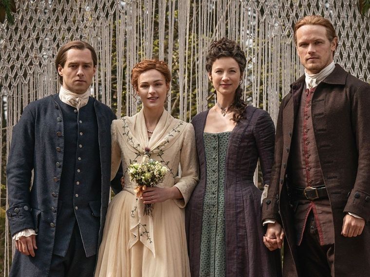 Una figura de Outlander se reunió con otra de Harry Potter