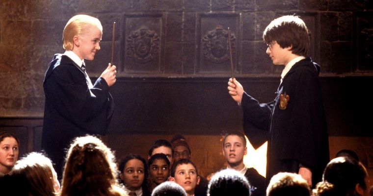 Draco Malfoy y Harry Potter
