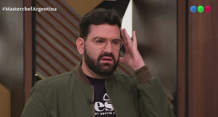 Damián no pudo ocultar la emoción por esta nueva eliminación