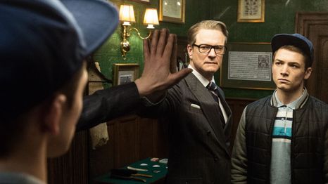 El agente Galahad, interpretado por Colin Firth en Kingsman