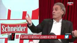 oscar ruggeri penso que no estaban en vivo y realizo una sorpresiva confesion