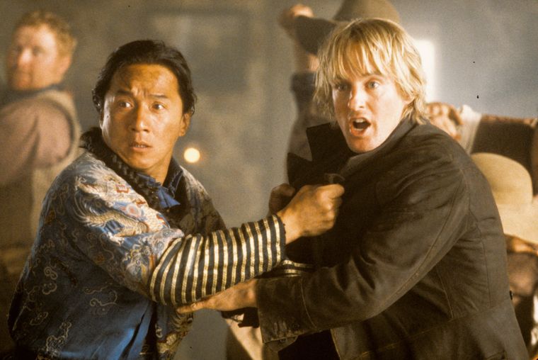 Jackie Chan y Owen Wilson lideran este divertido western de comedia