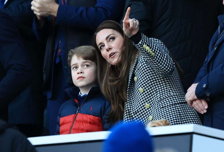 Kate Middleton, el apoyo incondicional del príncipe George en el campo de juego