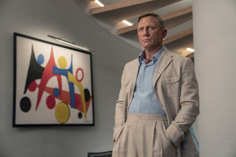 Daniel Craig en Glass Onion, la segunda entrega de la saga Knives Out