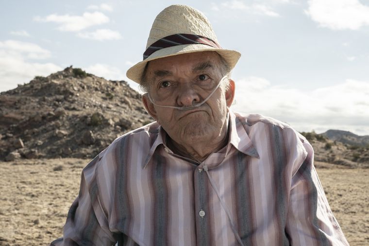 Mark Margolis en el papel de Hector Salamanca, con el cual conoció a Odenkirk y Cranston