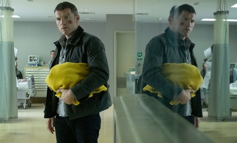 Foto: Fractura, con Sam Worthington, en Netflix.