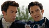 Jonathan Bailey y Luke Thompson en Bridgerton. Jonathan Bailey y Luke Thompson en Bridgerton.