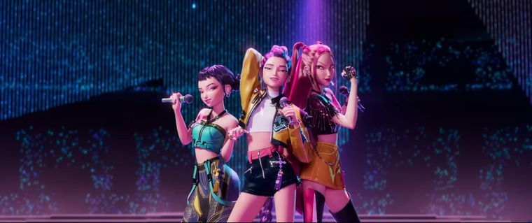 Las guerreras K-pop continúa arrasando en Netflix.