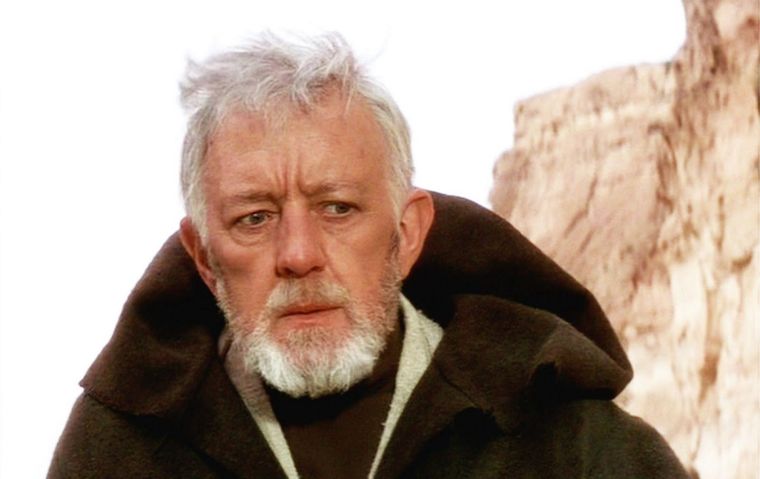 Alec Guinness fue el encargado de dar vida a Obi-Wan Kenobi.