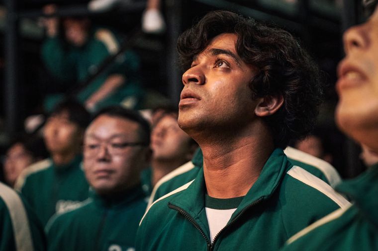 Tripathi Anupam interpreta a Ali en El juego del calamar.