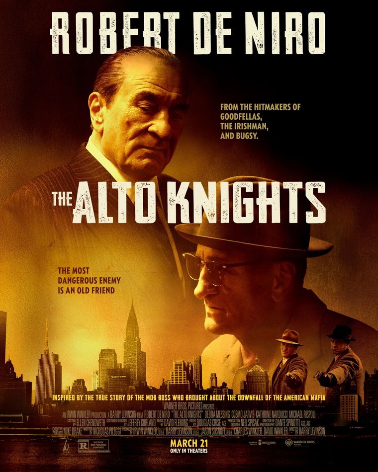 Póster oficial de The Alto Knights. Póster oficial de The Alto Knights.