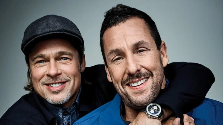 Brad Pitt y Adam Sandler