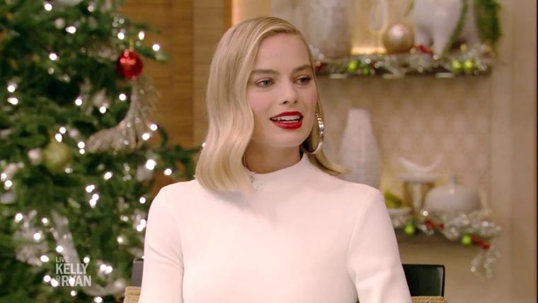 Margot Robbie celebrará Navidad recreando un clásico del cine