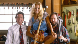 Pamela Anderson y Tim Allen trabajaron juntos en Home Improvement