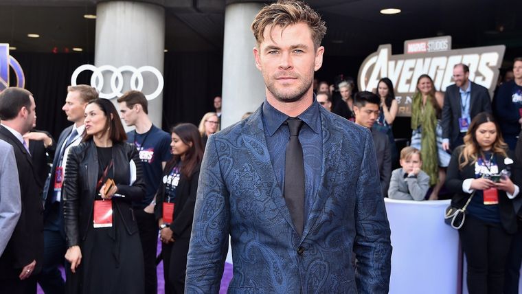 Chris Hemsworth es el único actor sub 40 que aparece entre los primeros 20