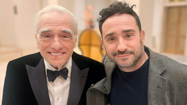 Martin Scorsese junto a JA Bayona