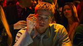 Brad Pitt en La Gran Estafa de 2001. Brad Pitt en La Gran Estafa de 2001.