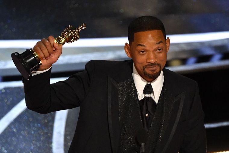 Will Smith durante la 94° edición de los Premios Oscar
