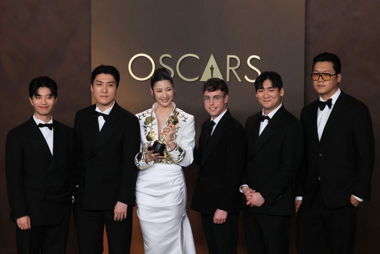 Las guerreras K-Pop ganó el Oscar a Mejor canción original.&nbsp;