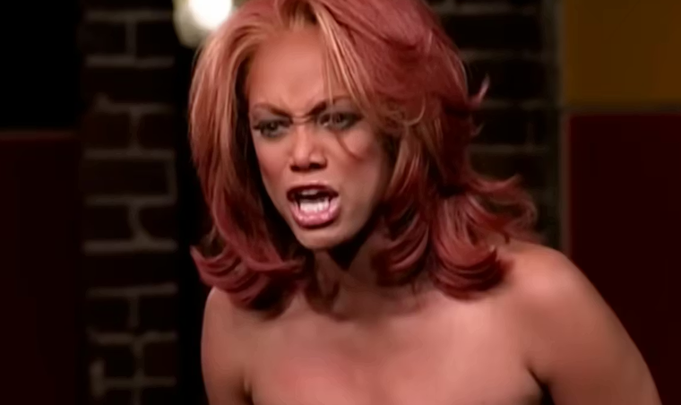 Tyra Banks furiosa Tyra Banks furiosa