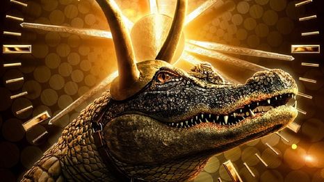 En Loki no todo es ficción, la historia del cocodrilo variante es real.