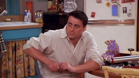  Joey Tribbiani tuvo su propia serie, aunque le fue muy mal.