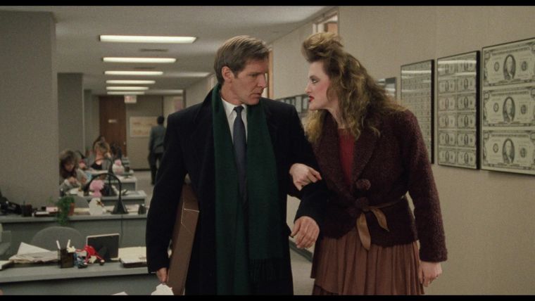 Harrison Ford junto a Joan Cusack en la comedia romántica de 1988