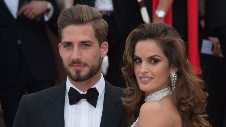 Kevin Trapp e Izabel Goulart