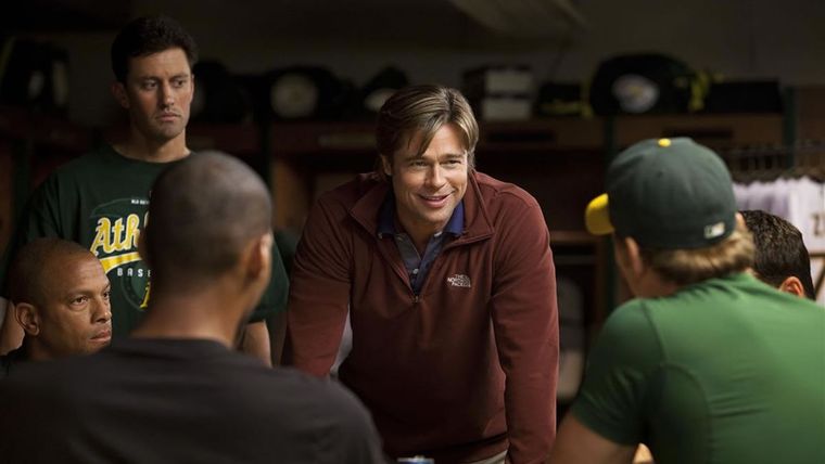 Brad Pitt fue nominado como Mejor Actor en los Oscar por su actuación en Moneyball