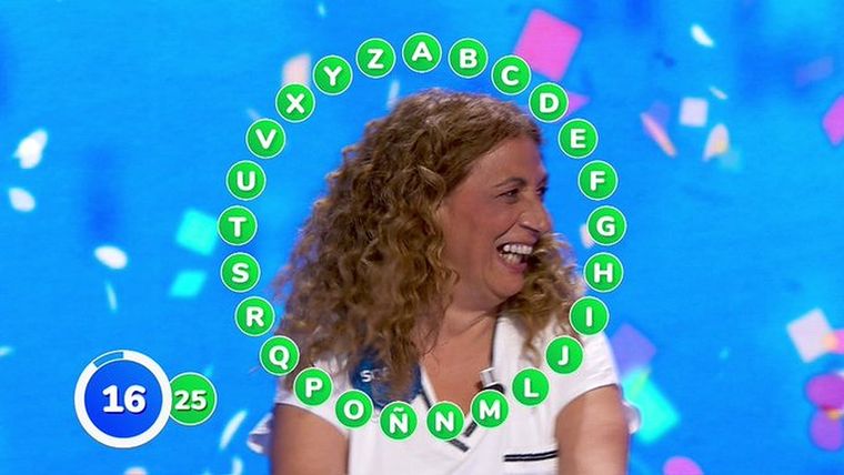 Sofía Álvarez completó El Rosco y ganó 466.000 euros.