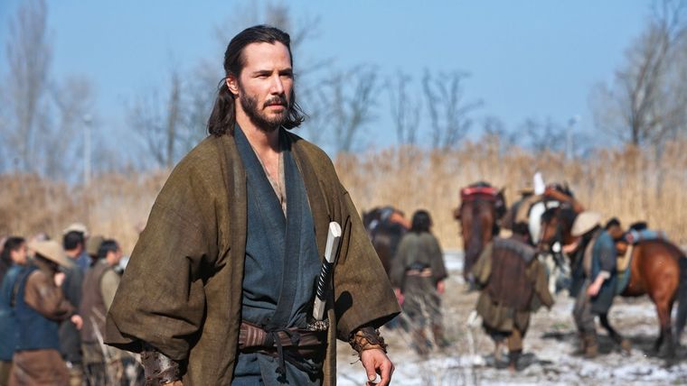 Keanu Reeves en 47 Ronin: la leyenda del samurái. Keanu Reeves en 47 Ronin: la leyenda del samurái.