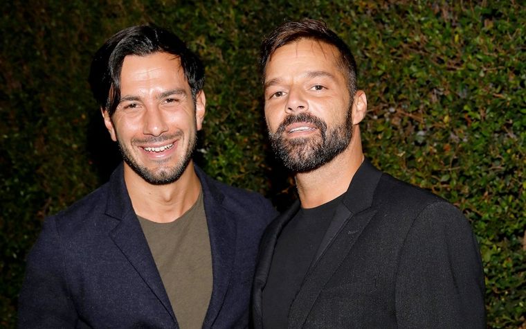 Ricky Martin y Jwan Yosef