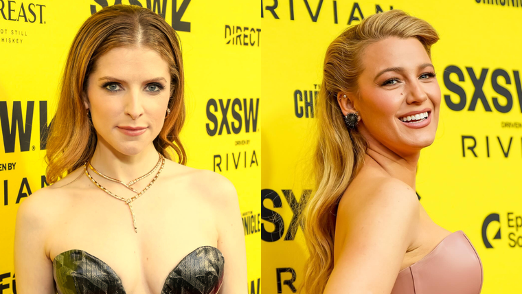 Anna Kendrick y Blake Lively estrenaron Otro pequeño favor en Texas