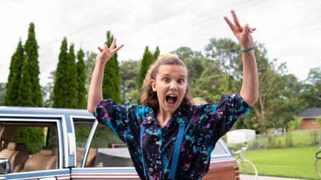 Millie Bobby Brown se transformó en la protagonista de Stranger Things