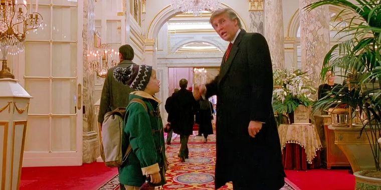 Kevin se hospeda en el Plaza Hotel en Mi pobre angelito 2