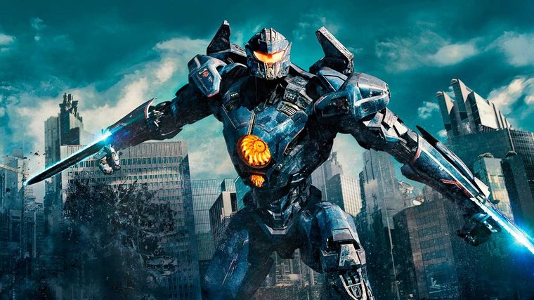 El renovado Gipsy Danger de Titanes del Pacífico: La Insurrección. El renovado Gipsy Danger de Titanes del Pacífico: La Insurrección.