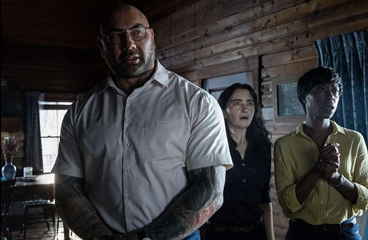 Dave Bautista lidera el elenco de Knock at the Cabin Dave Bautista lidera el elenco de Knock at the Cabin