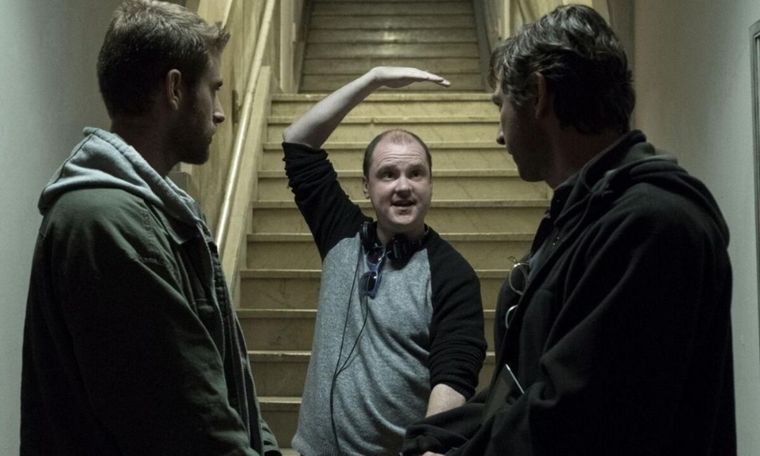 Mike Flanagan durante el rodaje de Midnight Mass. Mike Flanagan durante el rodaje de Midnight Mass.