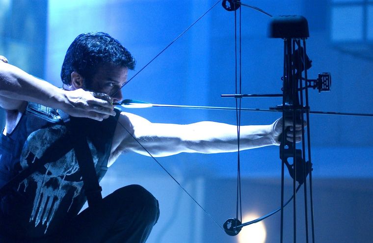 Thomas Jane como Frank Castle en The Punisher (2004) Thomas Jane como Frank Castle en The Punisher (2004)