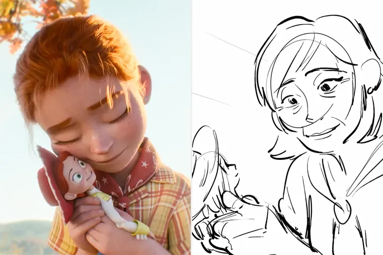 Emily ya es abuela en la escena eliminada de Toy Story 5. Emily ya es abuela en la escena eliminada de Toy Story 5.