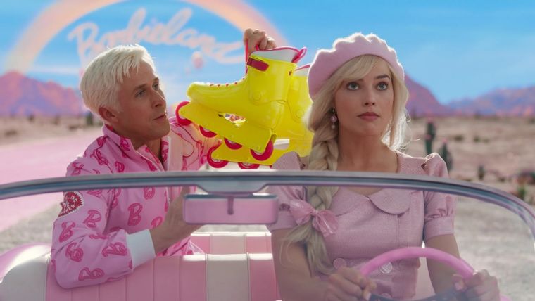 Ryan Gosling y Margot Robbie protagonizan Barbie, de Greta Gerwig