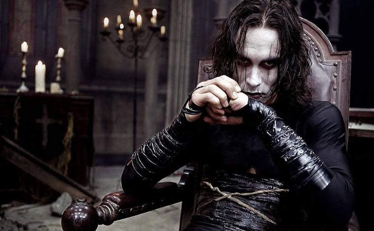 Brandon Lee en The Crow