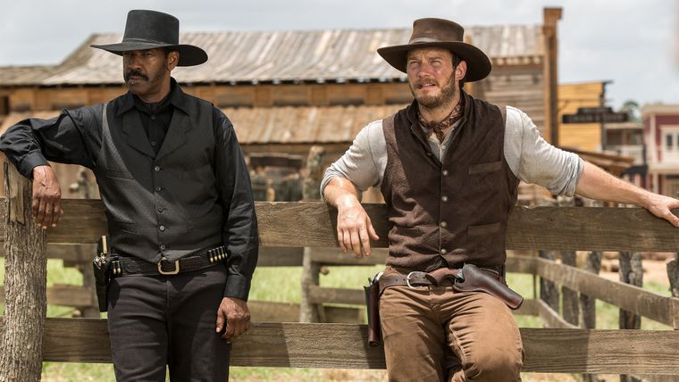 Denzel Washington y Chris Pratt lideran este western disponible en streaming