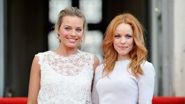 Margot Robbie y Rachel McAdams en la premiere de About Time. Margot Robbie y Rachel McAdams en la premiere de About Time.