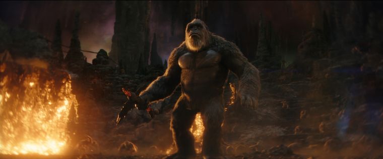 Kong sabe que se avecina el peligro