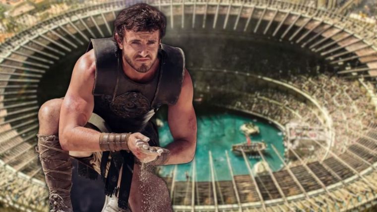 Paul Mescal es uno de los protagonistas de la secuela de Gladiador.