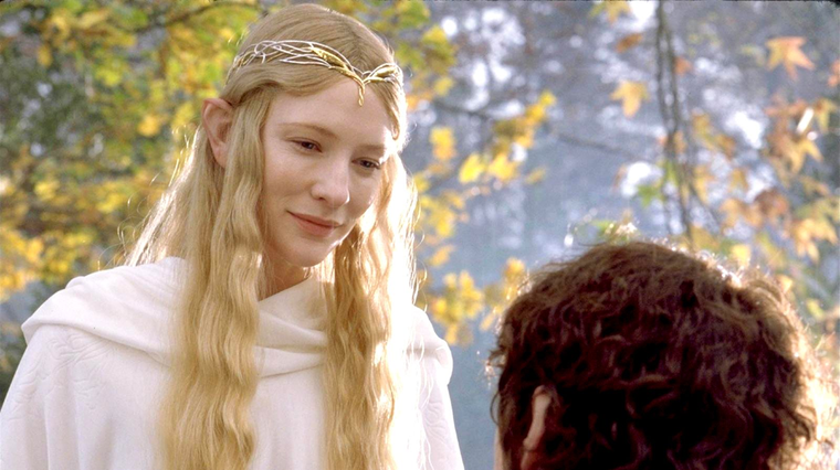 Cate Blanchett como Galadriel en El Señor de los Anillos Cate Blanchett como Galadriel en El Señor de los Anillos 